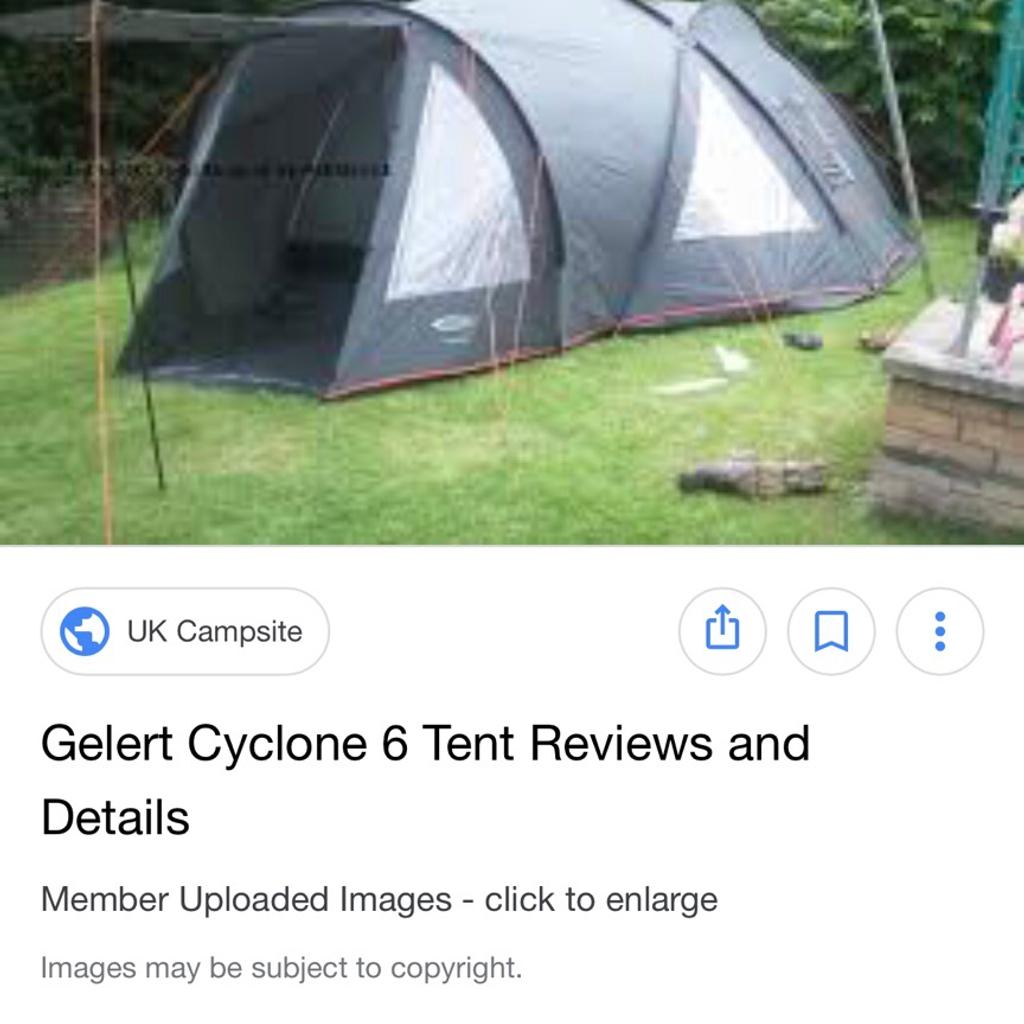 Gelert shop cyclone 6