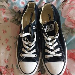 Never worn
Size 6 
Black and white converse
Postage will be an extra cost
