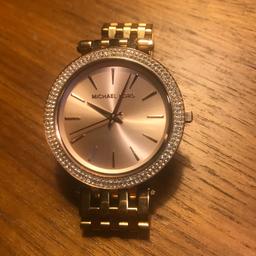 Michael Kors Woman Watch Rose Gold, Very Good Condition!