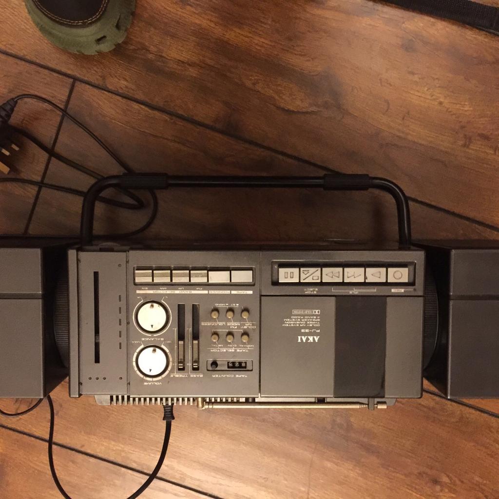 A. AKAI PJ33 DOLBY STEREO CASSETTE / RADIO in WV14 Wolverhampton for £