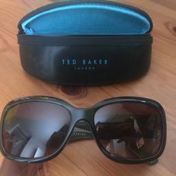 Never worn Original Ted Baker Sunglasses with Ted Baker Case.