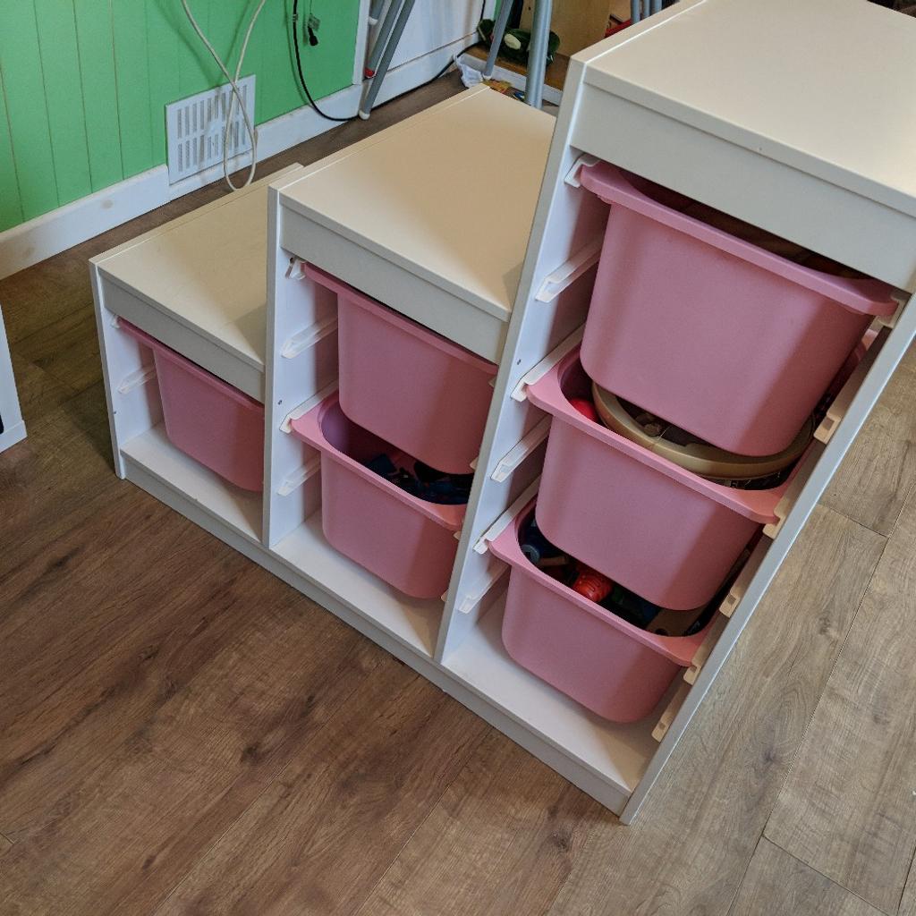 Ikea trofast with boxes in LS10 Leeds for £30.00 for sale Shpock