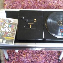 DJ hero one and two and two decks for the Wii