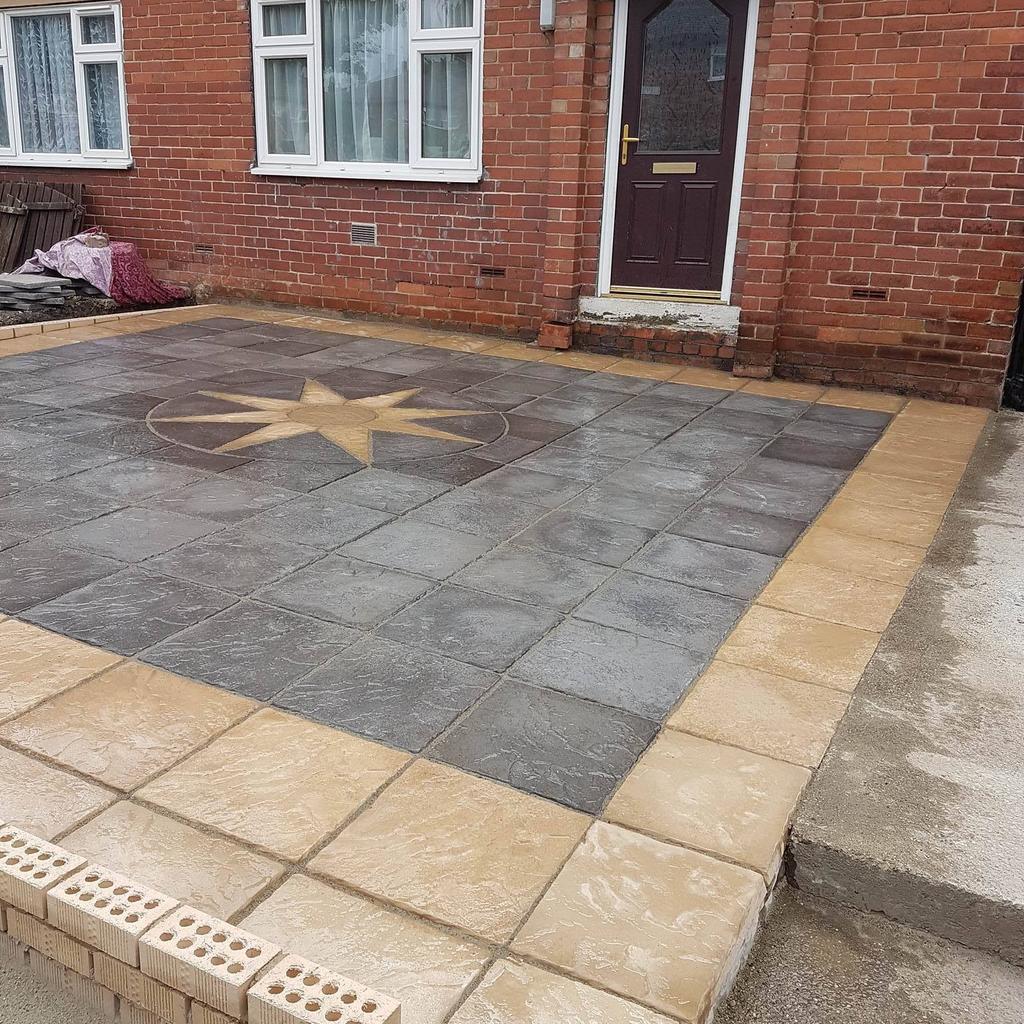 black/charcoal paving slabs in Doncaster for £1.50 for sale Shpock