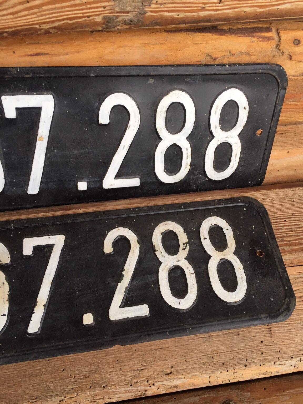 Schwarze Kennzeichen in 8082 Kirchbach in Steiermark für € 250,00 zum Verkauf Shpock AT