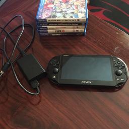 Psvita for sale with five games, still in good condition, message me for more details