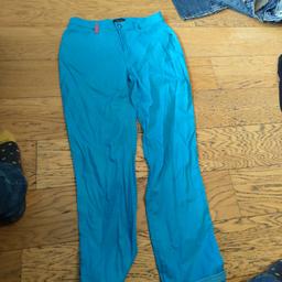 Boys Blue Versace trousers, waist 29 leg 27 good condition