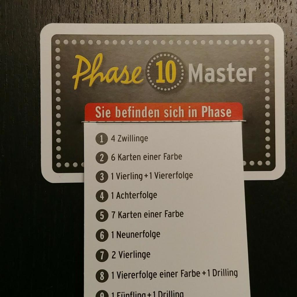 Phase 10 Master Kartenspiel von Ravensburger in 70376 Stuttgart for €29.00 for sale Shpock