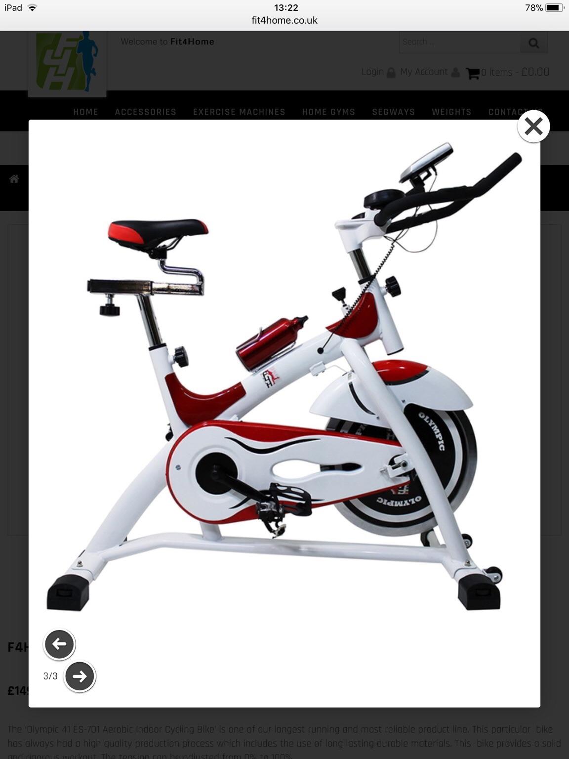 f4h olympic spin bike