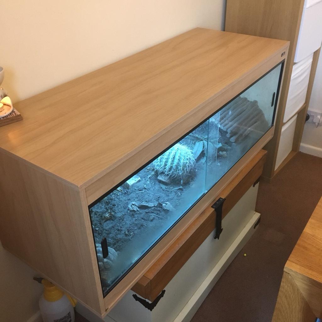 Herman tortoises x2 with tank and more in OX13 6JQ St. Helen Without ...