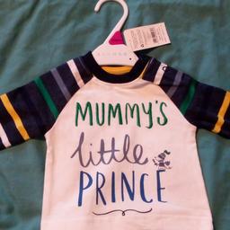 Boys top age newborn new with tags