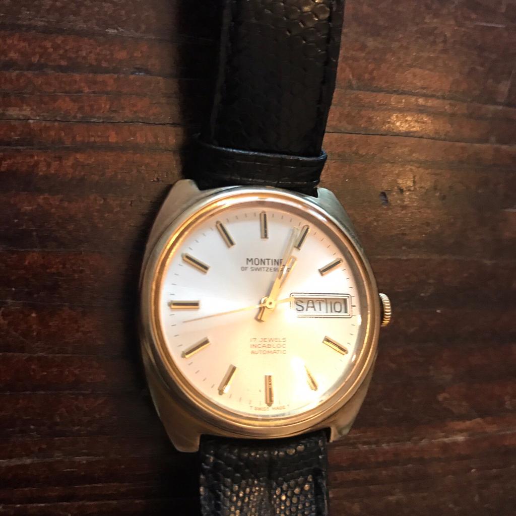 Montine Swiss Vintage Men's Mechanical watch in RH6 Banstead for £35.00 ...