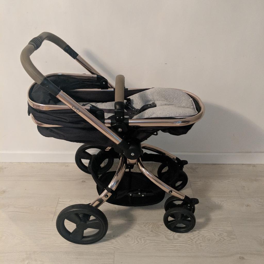 Mothercare orb black outlet and rose gold