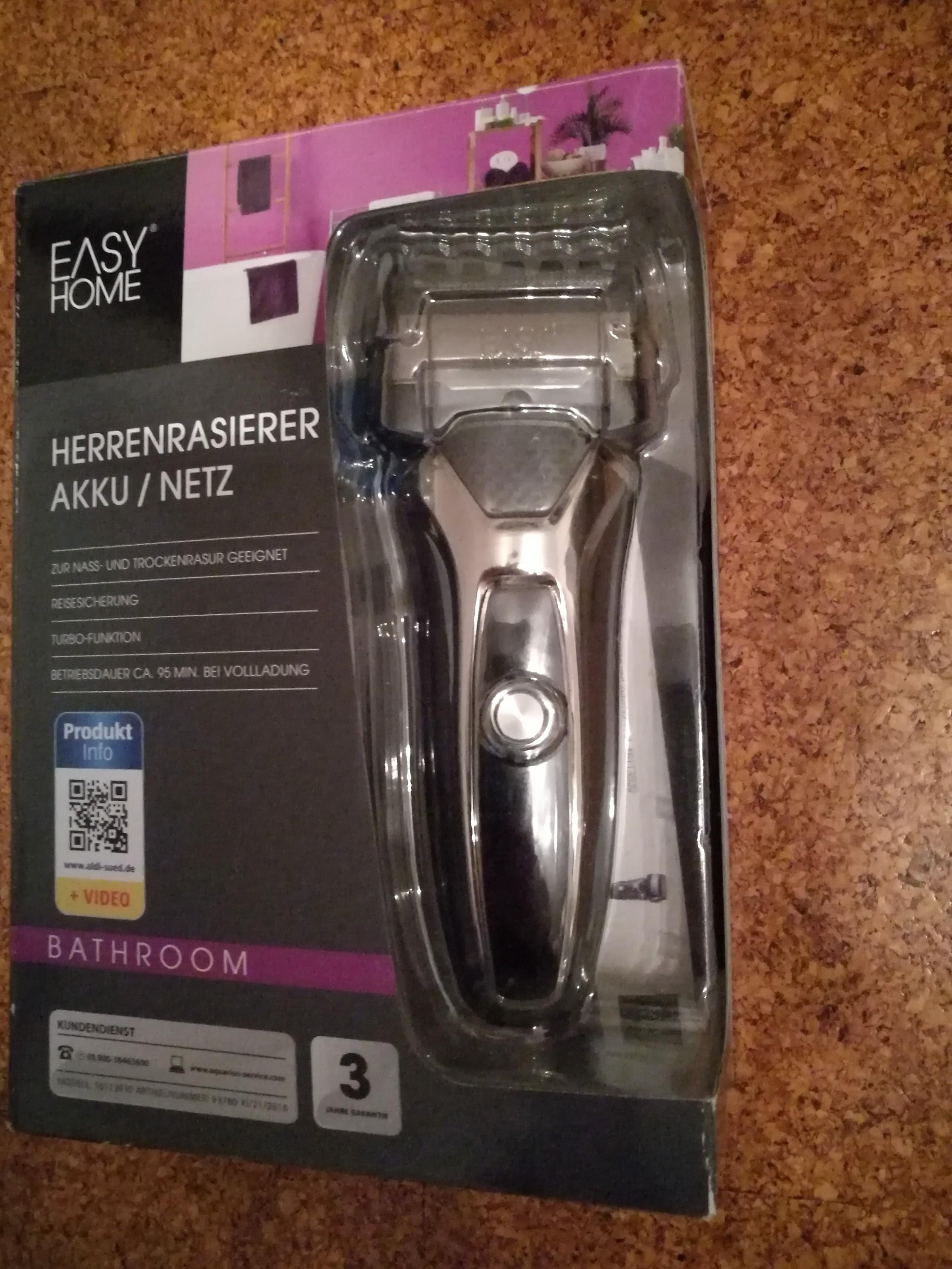 Herren Rasierer EASY - HOME NEU!!! NEU!!! in 63939 Wörth am Main für 16 ...