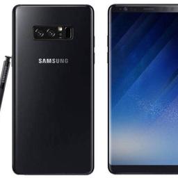 Verkauft wird hier ein Samsung Galaxy Note 8
mit 64 GB Speicherkapazität
Inkl. Hülle + Rechnung (Kaufdatum Dezember 2017) 
Komplettes Zubehör ist auch mit dabei
Bei fragen einfach melden :)