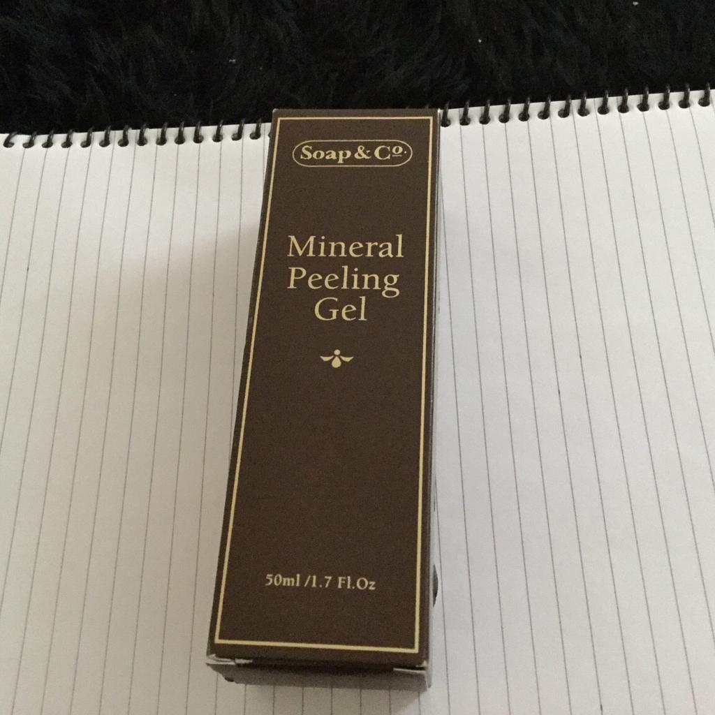 Soap and co mineral peeling gel