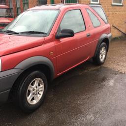Land Rover freelander diesel only done 660000 miles from new electric windows electric mirrors CD player sunroof power steering alloy wheels reason for sale got new truck very clean inside and out first to see will buy £795 our near offers call 07719135605