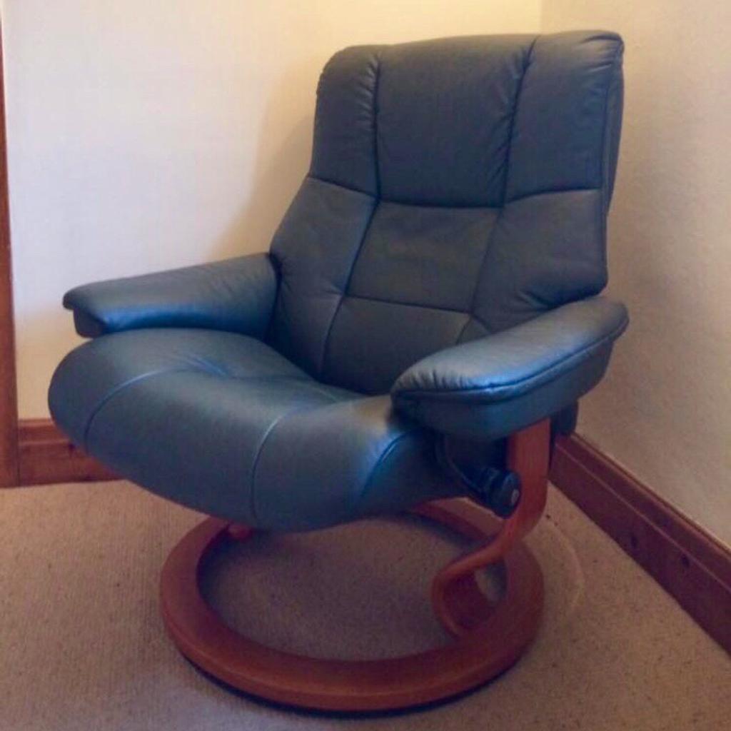 Ekornes Stressless Recliner Armchair & Footso in ST10 Staffordshire