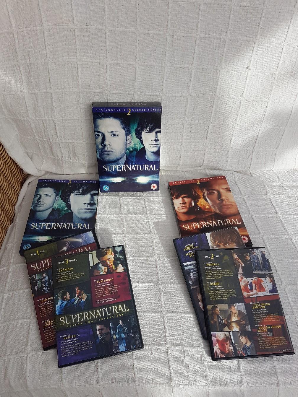 Supernatural complete season 2 DVD set in WF12 Leeds for £5.00 for sale ...