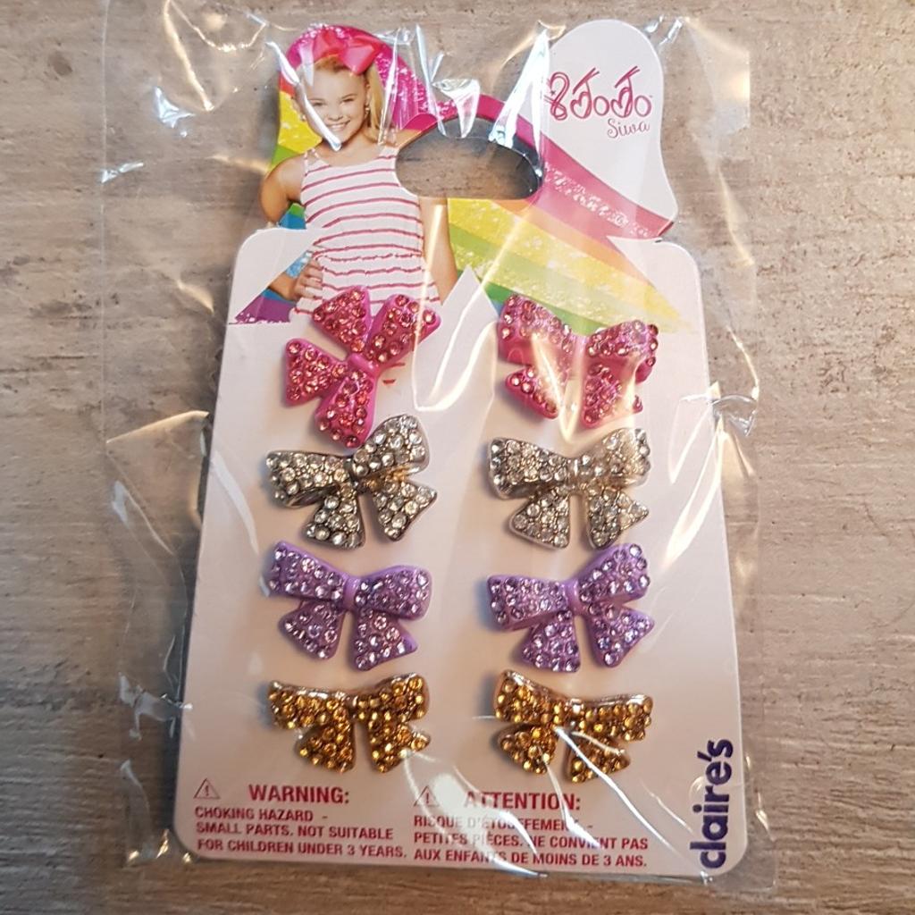 Jojo siwa store bow earrings