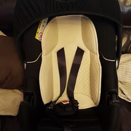 Mothercare baby seat. Only used for our grandson who has now out grown it. Never been in an accident and belt is in great condition.