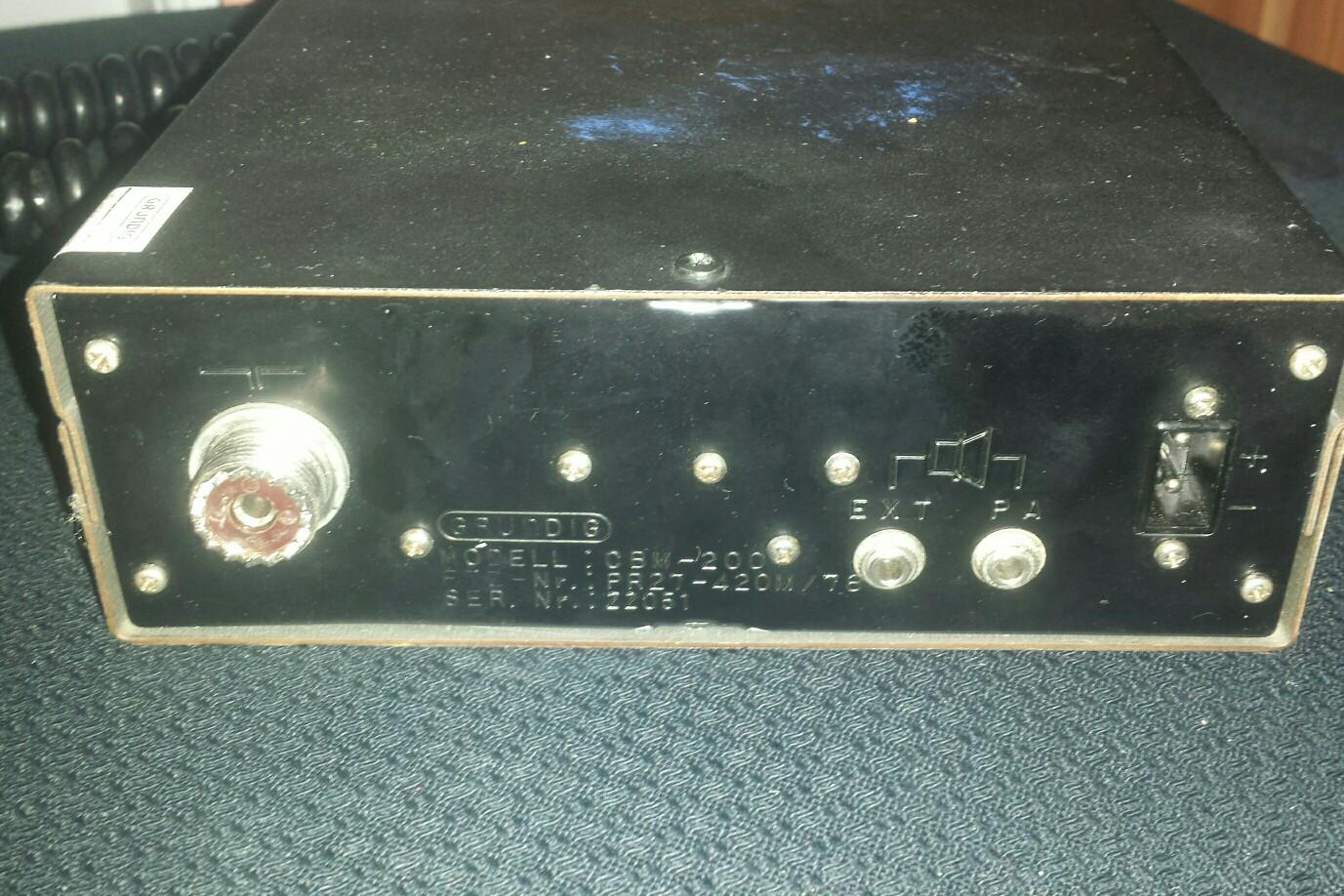 Grundig CBM 200 CB-Funkgerät in 90478 Nürnberg for €15.00 for sale | Shpock