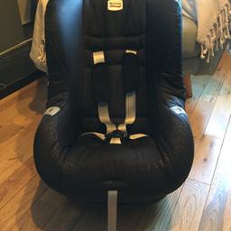 Like new Britax Eclipse Car Seat. 9-18kg. Purchased especially for a bus trip as can be used with a 2 point seat belt. Excellent condition