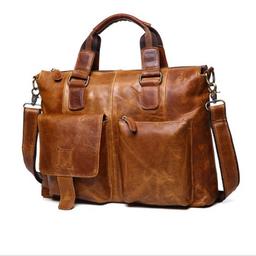 100% Genuine Leather
100% Brand New
Color: Brown
Aprox 40×30×8 cm
