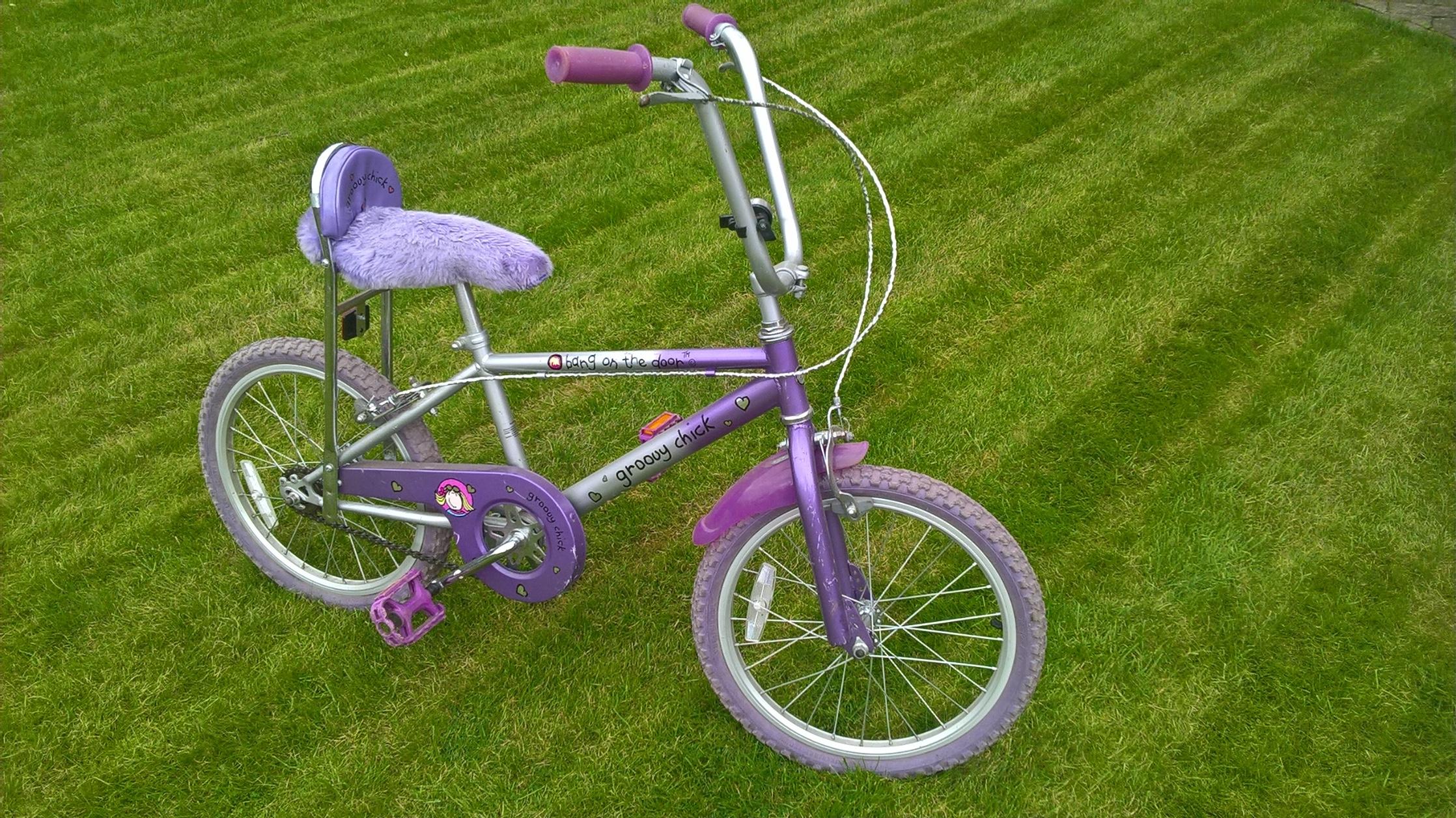 Groovy chick on sale chopper bike