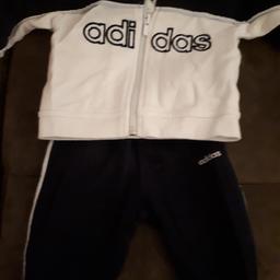 Adidas tracksuit. Age 0-3 months