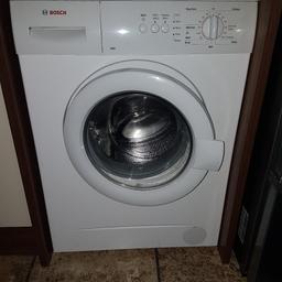 Bosh washing machine, 5kg capacity.  Good used condition. Fully working.