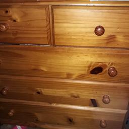 3 large and 2 small. Good condition. All drawers open and close etc.