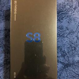 Zu verkaufen ist ein Samsung S8 Midnight Black 64GB neu und OVP!!!Wurde am 17.02.2018 gekauft!!! Bitte keine Anfragen wie ich biete ...€ an. Danke!!!