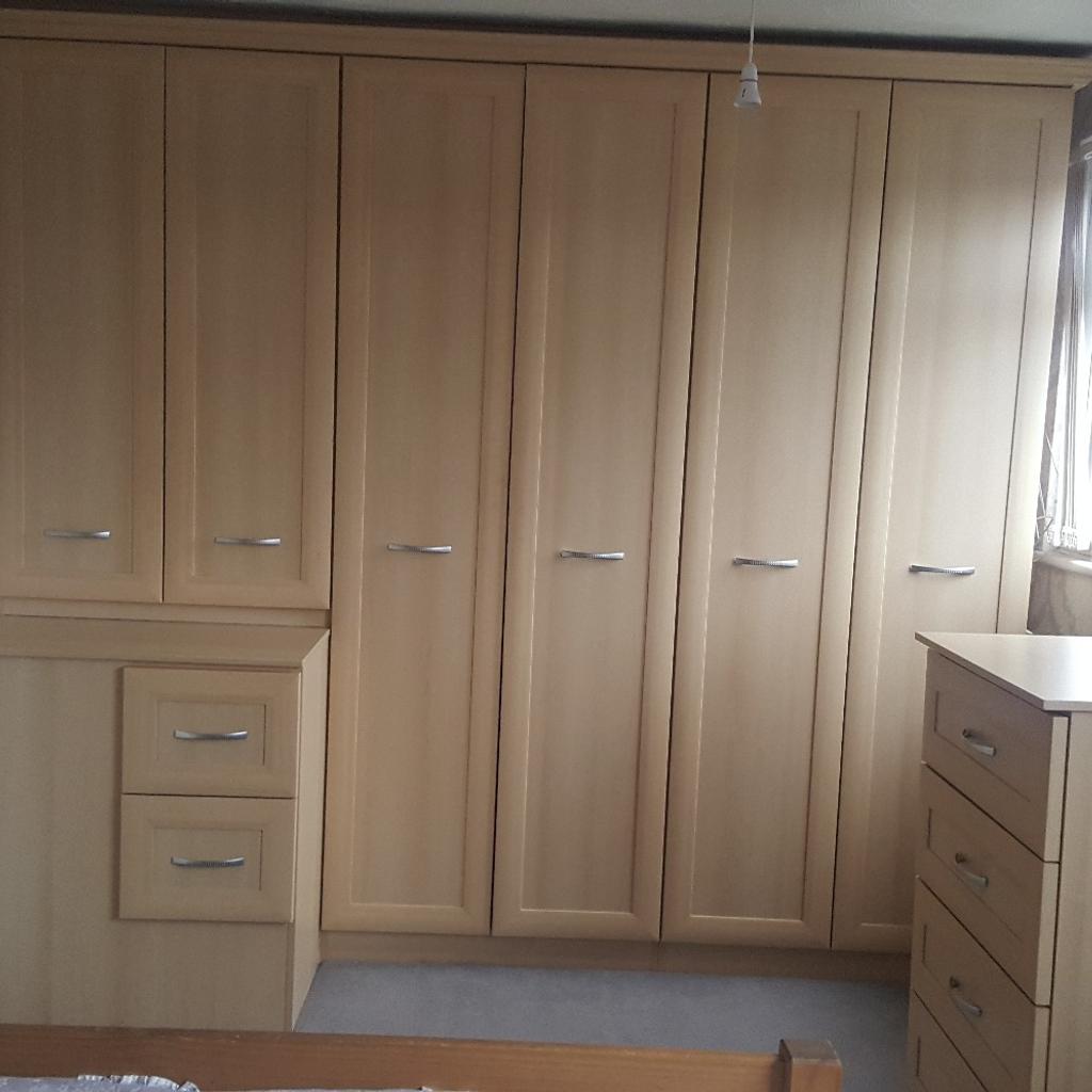 Fitted Wardrobes, over bed unit and drawers in Rochdale for £250.00 for