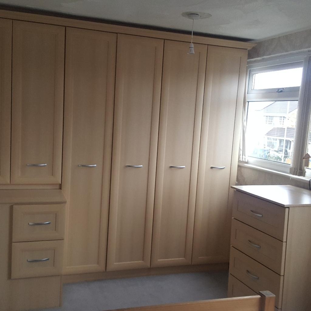 Fitted Wardrobes, over bed unit and drawers in Rochdale for £250.00 for