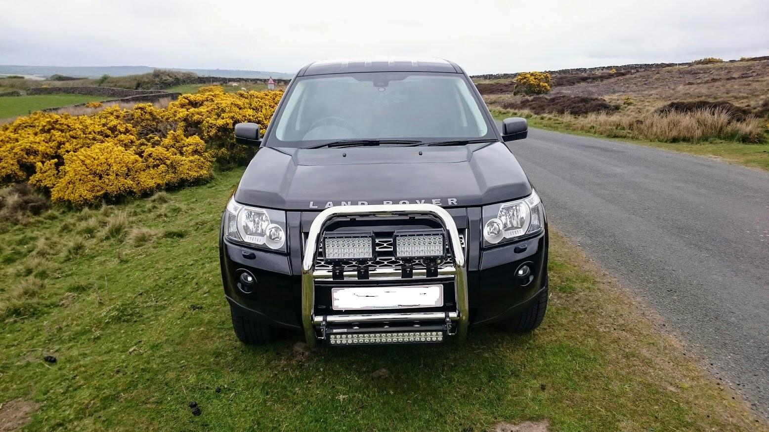 Freelander 2 bull bar with spot lights in Scarborough for £175.00 for