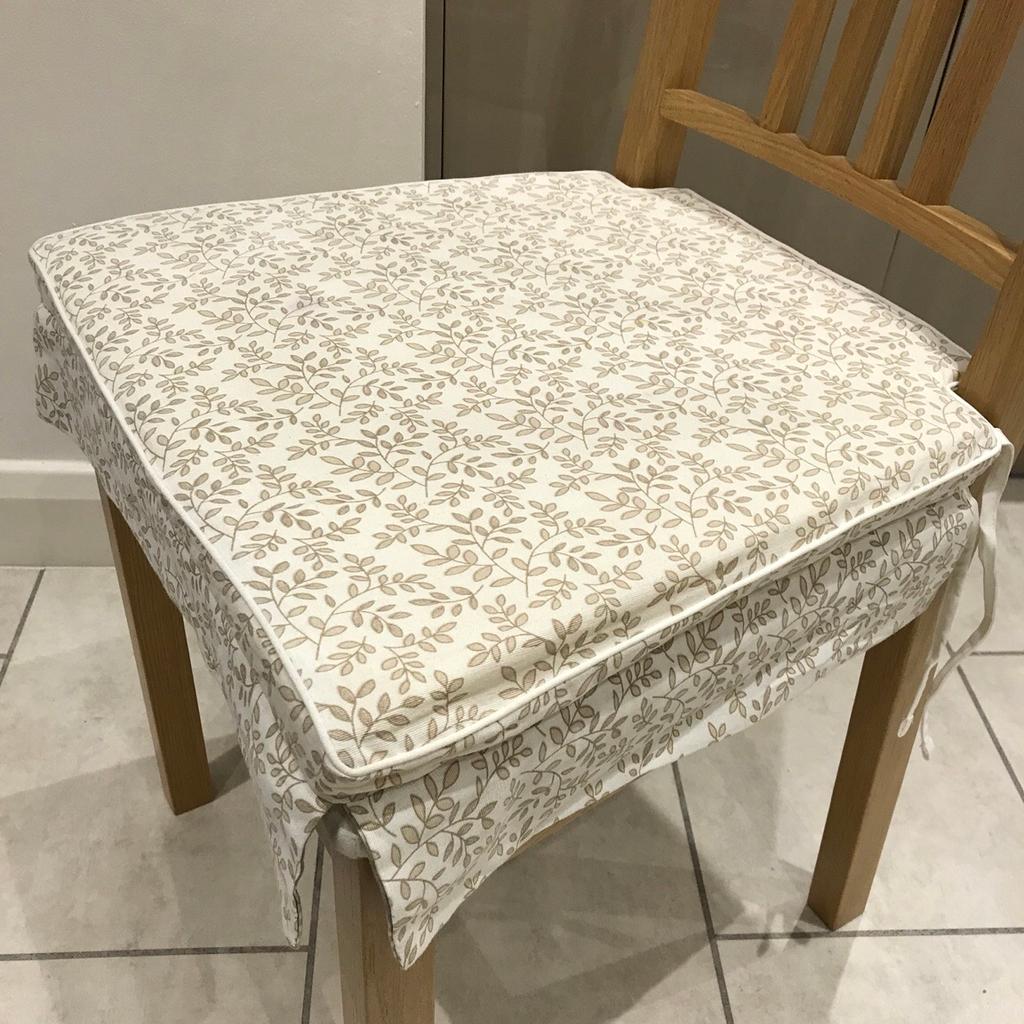 4 x Ikea Reversible Chair Pads Elsebet Covers in B91 Solihull for