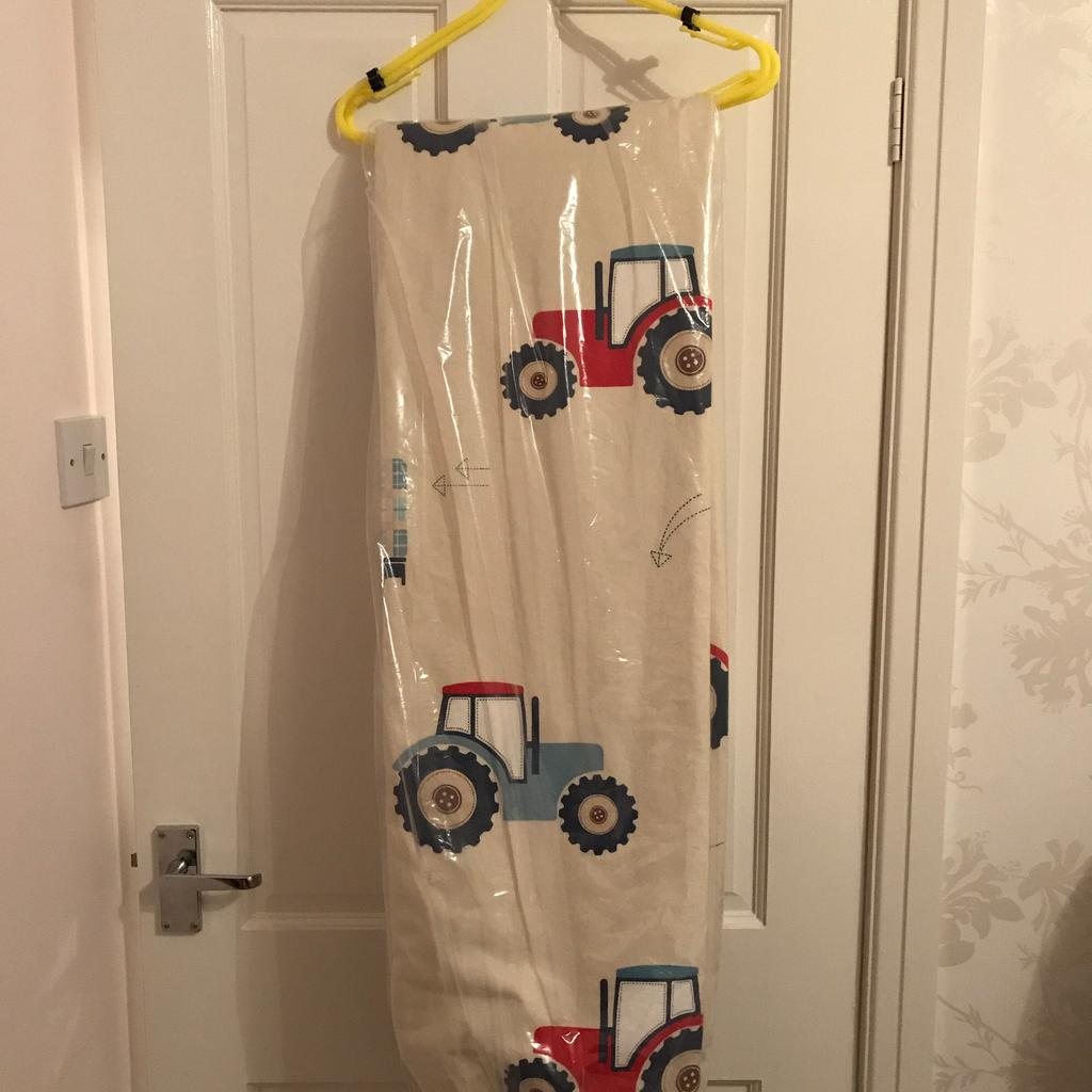 Laura Ashley tractors and trucks curtains in WF4 Wakefield for £100.00