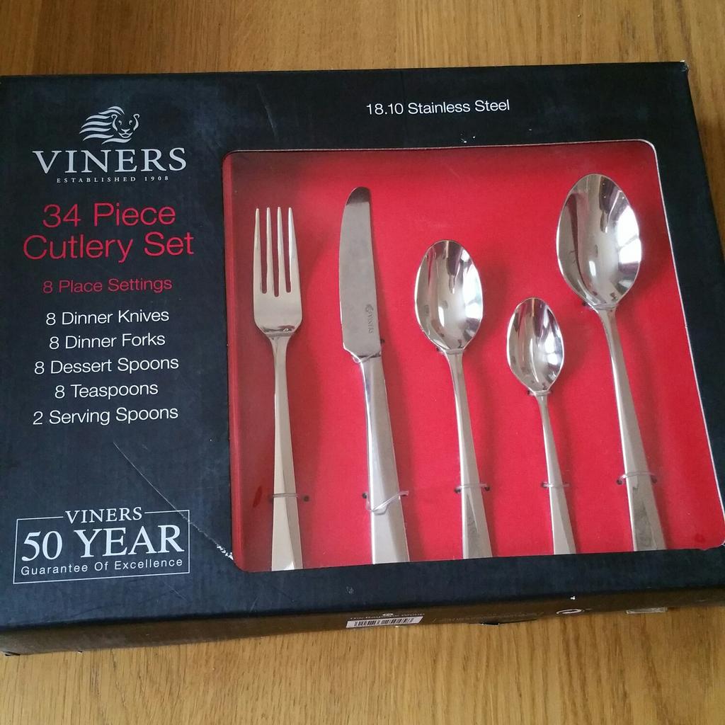 Viners Mayfair 34 piece cutlery set in DE23 Derby für 30,00 £ zum ...