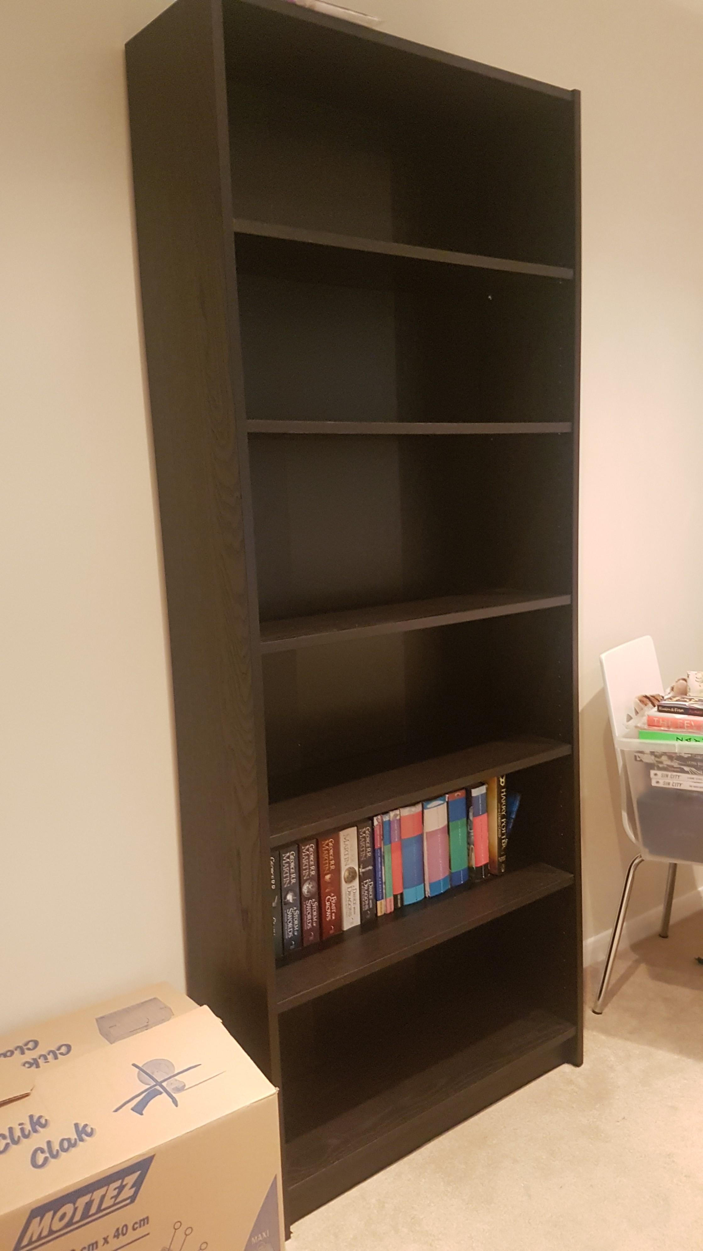 Ikea Billy Bookcase (blackbrown) in N3 für 30,00 £ zum Verkauf