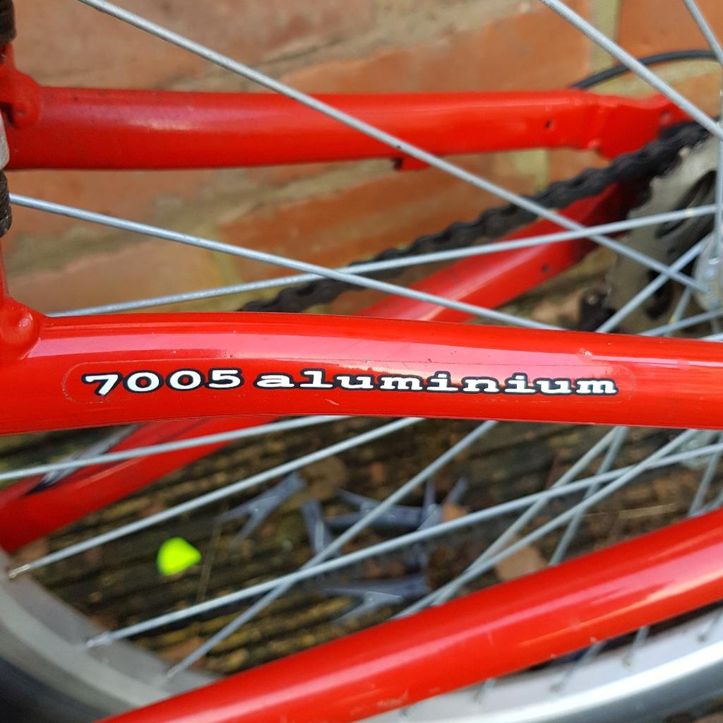 Raleigh 7005 aluminium hotsell