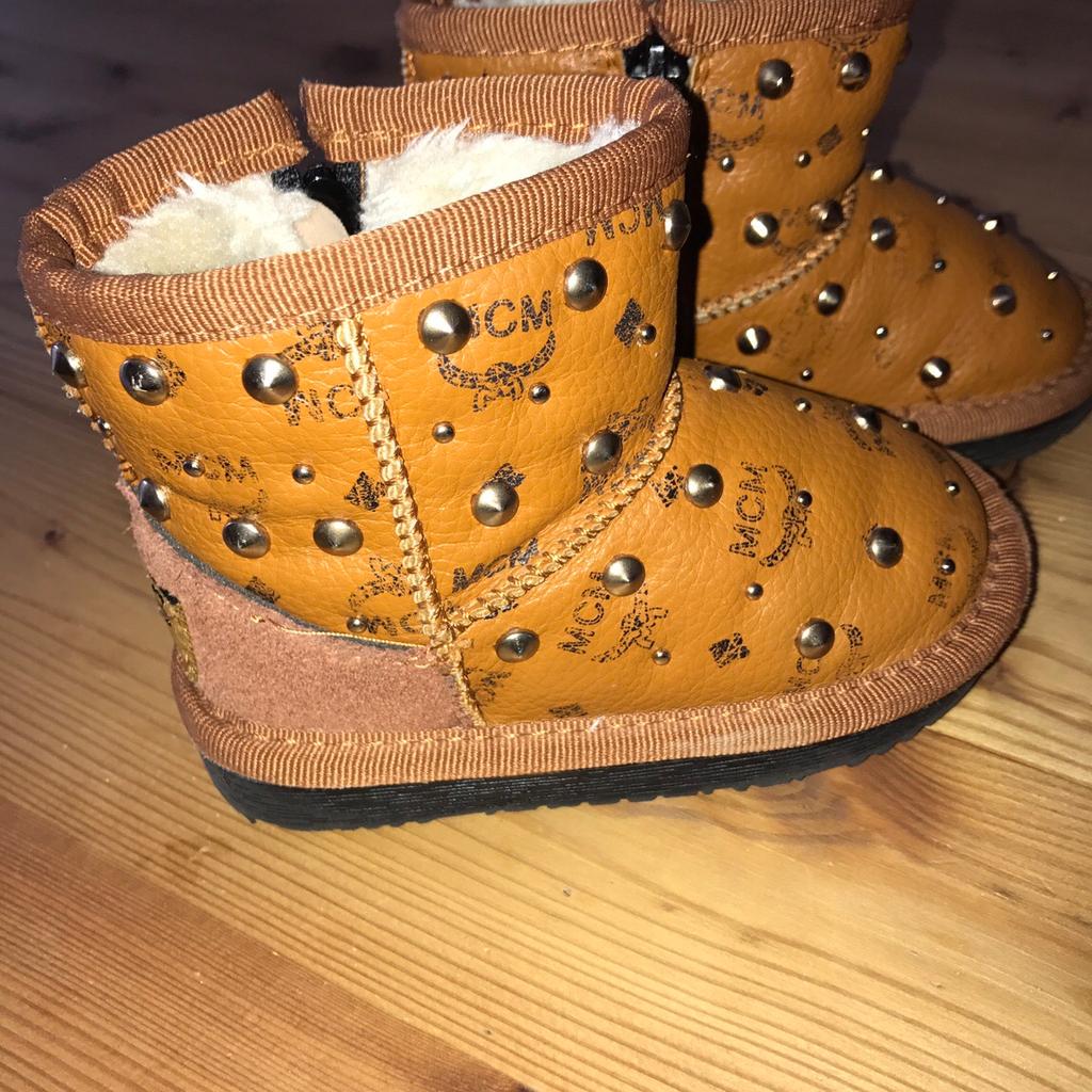 Mcm discount ugg boots