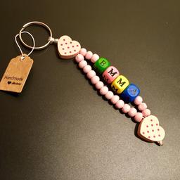 Handmade wooden keyring

Any name available