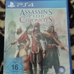 Verkaufe assassins creed chronicles
Sehr gut erhalten
Einmal durchgespielt
3 verschiedene Charakter zum Spielen
3 Verschiedene Abenteuer zum Spielen
Plattform Playstation 4