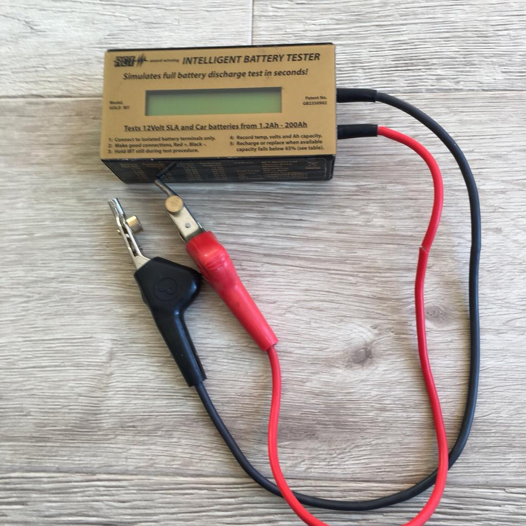 gold ibt battery tester