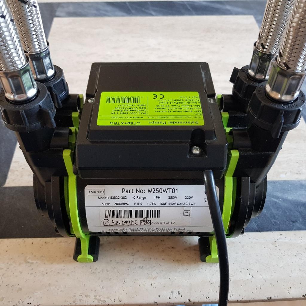 Salamander shower pump model 53532302 in G75 Kilbride für 40,00 £ zum Verkauf Shpock DE