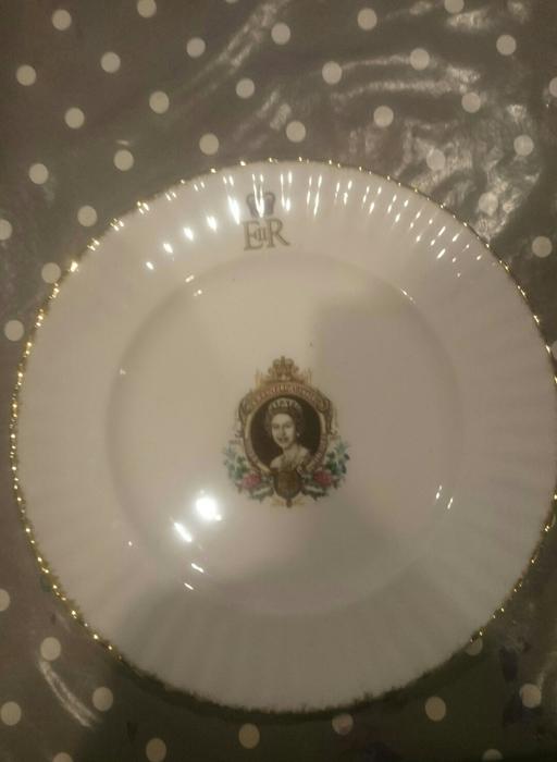 Buy & Sell West Midlands Dudley - Photos for Silver jubilee dinner plate