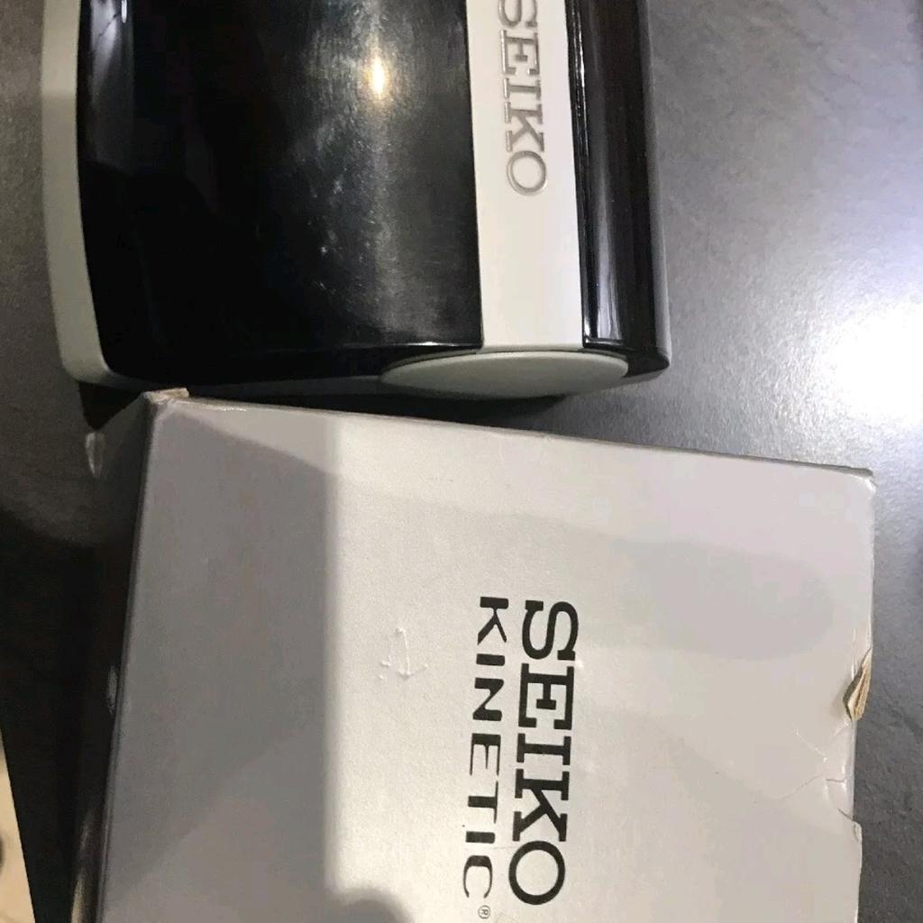 Seiko Arctura Kinetic Watch 5M42 0E39 Boxed in B1 Birmingham f r