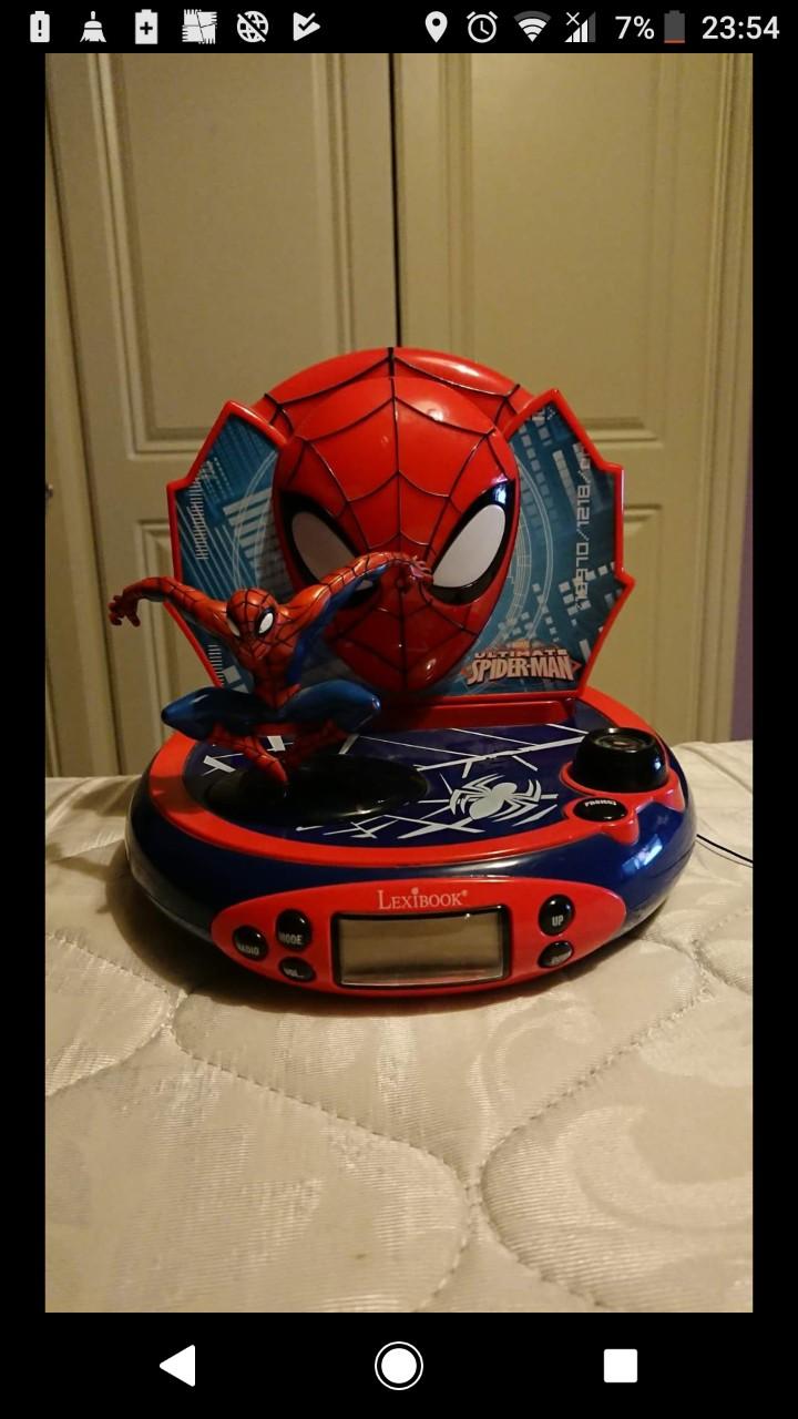 Spiderman projector and alarm clock in King's Lynn and West Norfolk for