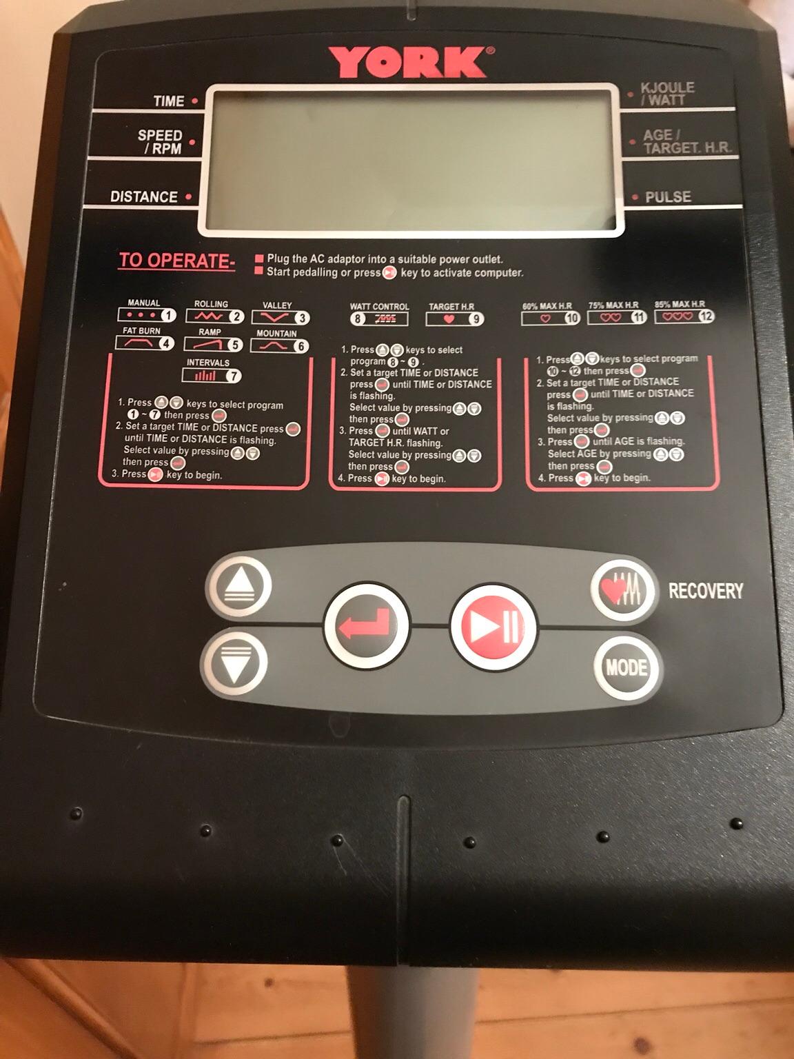 York cardiofit 3350 exercise bike in W12 London für 70,00 £ zum Verkauf